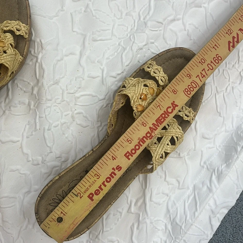 Vintage 90s Y2K Mudd Wedge Sandals
